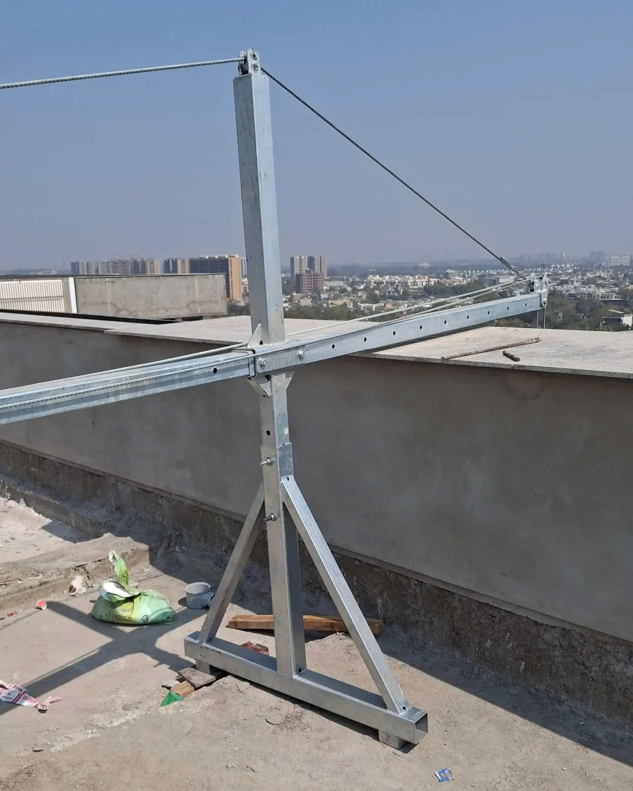 Industrial Rope Suspended Platform Manufacturer with Safety Features
