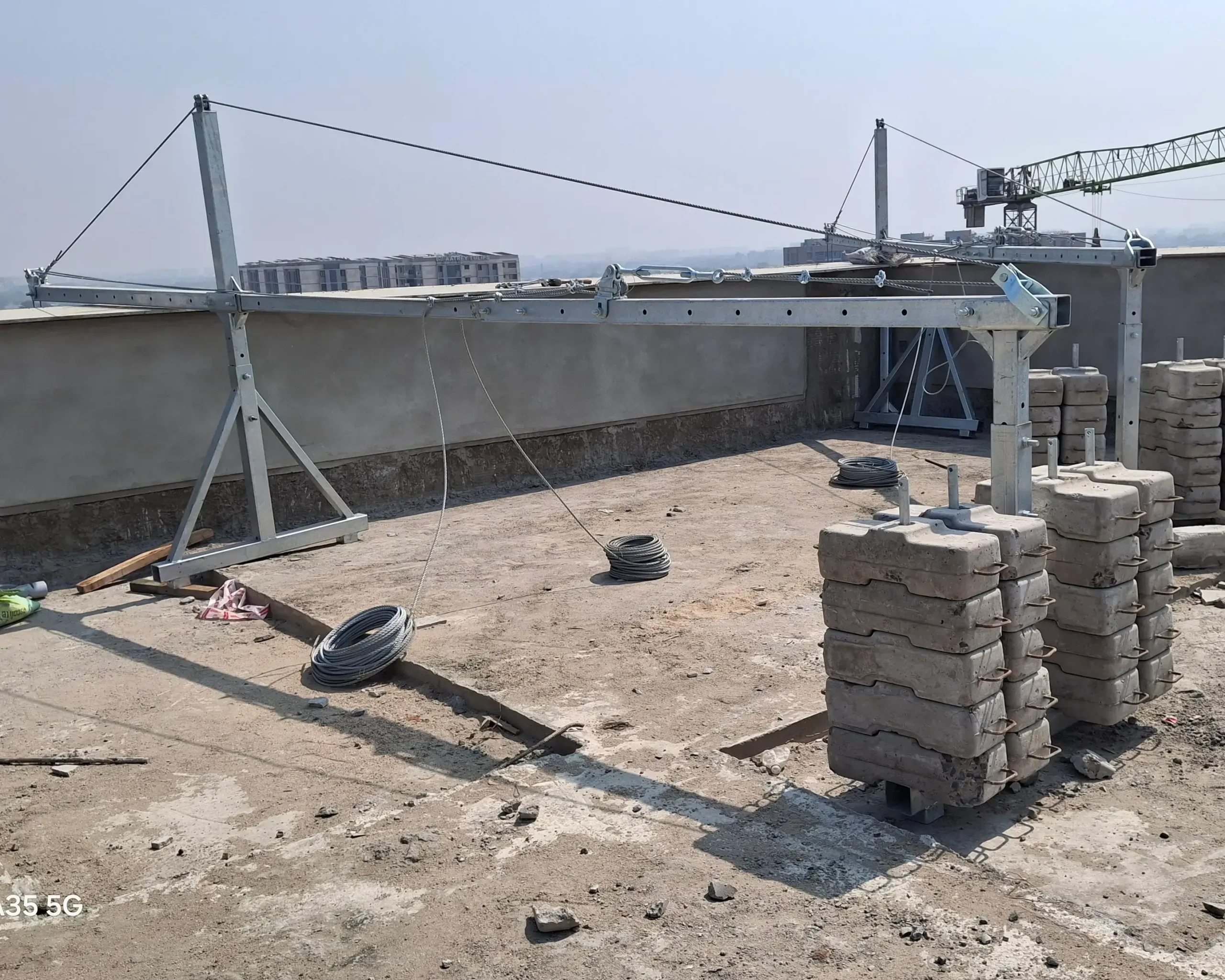Rope Suspended Platform Manufacturer for High-Rise Building Maintenance